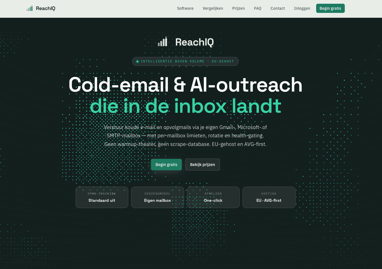 ReachIQ AI-outreachplatform